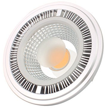 Aexit CC 12V 7W 3000K G53 Encastré Base Lampe de Plafond Ampoule LED Spotlight AR111 GR405148P489212N