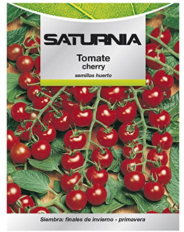 SATURNIA Semillas Tomate Cherry (1 gramo) Semillas Verduras, Horticultura, Horticola, Semillas Huerto.