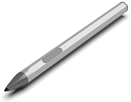 Stylus Pen for HP Envy X360 Pavilion X360 Specter X360 Spectre X2 Envy X2 Rechargeable MPP 2.0 Tilt Active Pen with 4096 Pressure Sensitivity, Palm Rejection, Magnetic Attachment Function, Silver