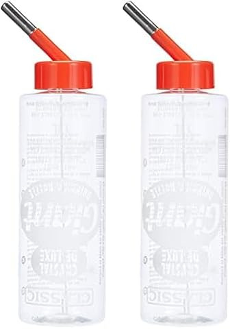 Classic Crystal Deluxe 'Giant' - Small Animal Drinking Bottle 1100ml (Pack of 2)