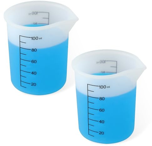 2Pcs Laundry Detergent Cup, Laundry Detergent Measuring Cup, Washable Silicone Laundry Measuring Cup for Liquid Detergent Cup Measuring Cup, Reusable Flexible Laundry Detergent Cup for Laundry Room
