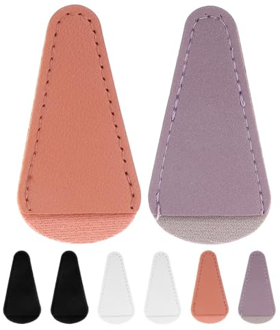 DOITOOL 8pcs Scissor Cover Pu Leather Scissor Tip Protection Sleeve, Portable Sheath for Scissors, Precise Fit Blade Protector for Crafting Environments and Daily Use