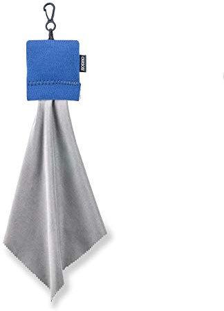 Carson Stuff-It Pro Microfiber Lens Cloth Cleaning System for Glasses, Smartphones, Tablets, Optics, Lenses, Cameras and More, 8.0'' x 8.0'' - Blue (SN-80BU)