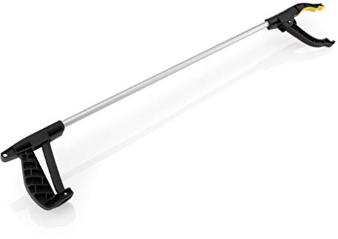 Straame Garden | Litter Picker Grab & Grip Reaching Litter Rubbish Pick Up Tool | Leaf Grabber Stick | Multiuse Grabber Light Items (Standard Pick Up Tool)