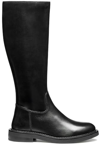 Geox D Serilda Knee High Boot, nero, 37 EU, Nero, 37 EU
