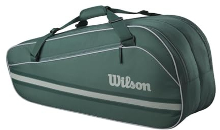 Wilson Team 6 Racket Bag Green 2025-6 Racket Bag