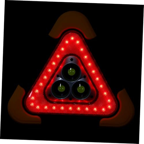 Alipis Triangolo Di Sicurezza Ad Energia Solare Luce Di Emergenza Segnalatore Portatile Per Veicoli Dispositivo Di Avvertimento Luminoso Per Incidenti
