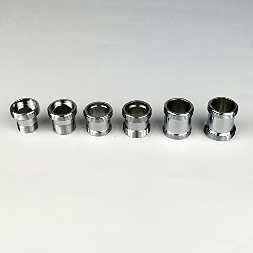 TPCYAN 16mm 18mm 20mm 21mm 22mm 10mm Tap Aerato, Altezza 18/19.5/20 / 23.5 / 25mm, Adattatore per Tubi per purificatore d'Acqua per Rubinetto da Cucina (Size : 16-22mm)