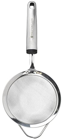 MasterClass Soft Grip Setaccio, 12 cm, in cartone, acciaio inox, argento