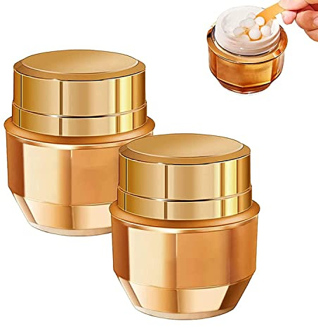 Pearl Ritual Collagen Pearl Füllcreme,Collagen-Boost Lift Anti-Aging-Creme Collagen Peptide Face Cream Collagen-Creme Zur Hautstraffung,Feuchtigkeitscreme Anti-Falten-Creme Für Alle Hauttypen (2Pcs)