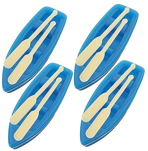 Abaodam 4sätze Rustikale Harzornamente Für Topfpflanzen Harzdekor Für Garten Mini-harzverzierungen Für Garten Und Bonsai Harzdekor Für Blumentöpfe Und