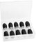 OFCOX Corn on the Cob Holders, Corn Cob Holders, Corn Holders for Corn on the Cob, Corn on Cob Holders, Corn Skewers for Corn on the Cob, Corn on the Cob Sticks, Corn on Cob Holders Set. 5 Paris Black