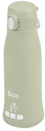 Babymoov Mobiler und kabelloser Flaschenwärmer Moov & Feed Sage Green