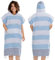 JEMIDI Badeponcho Damen Herren - Schnelltrocknender Surf Poncho - Leichtes Handtuch Kleid mit Kapuze - Strand Sauna Surfen - Umziehhilfe Handtuch Poncho Erwachsene - Surfponcho