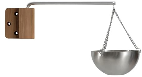 KESOTO Accesorios para Taza de Aceite de Sauna, Soporte de Pared con Tornillos para Accesorios de Baño en Casa