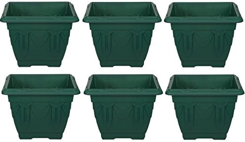 6x22cm Square Venetian Planter