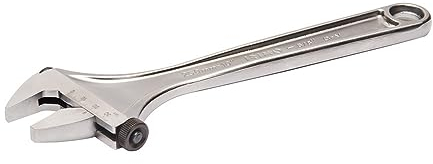 Llave ajustable de moleta lateral 16 cromada