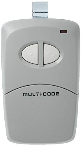 Linear MCS412001 Multi-Code 2-Channel Visor Transmitter, Original Version,Soft Gray