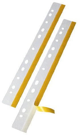 VELOFLEX 2001000 - HEFTFIX, DIN A4, 292 mm, selbstklebend, glasklar, 10er SB-Packung