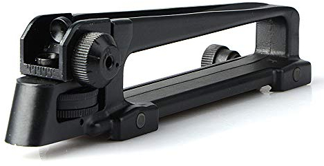 .223 mit dualer Verstellbarer Blende A2 Abnehmbarer Tragegriff-Visier für die Jagd Tactical M4 M16 AR15