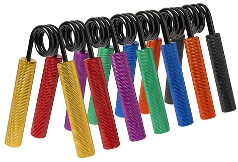 Gravity Fitness Grip Strengthener Heavy Duty Hand Gripper (50 lb - 350 lb) | Heavy-duty alloy steel grip trainer for calisthenics, climbing and lifting with independent hand training for balanced grip