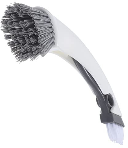 STOBAZA Brosse de Nettoyage Amovible pour Carrelage de Sol Lave-vitre Petite Brosse pour Nettoyer Les Carreaux de Salle de Bain Les Joints de Carrelage
