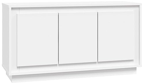vidaXL Sideboard White 102x35x55 cm Engineered Wood