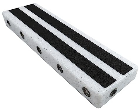 Phefop Multi Effect Guitar Pedal Board med Stor Storlek, Lätt Att Ansluta Pedaler, Ljus i Vikt och Kompakt, Roligt DIY, med PE -material, för Bättre Prestanda (Mini)