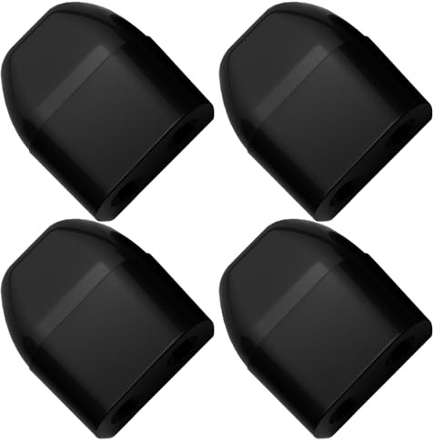 YAOYYG Alerta de Silbatos de Ciervo, Silbatos De Ciervo para Coche, Alerta de Silbatos de Cierv, para Vehiculos Alarma ​de Animales Impulsión Ultrasónica Evita Colisiones de Ciervos, 4 Piezas, Negro