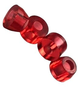 wisoolkic Une expérience de Skateboard Fluide grâce au kit de bushings 90A pour Trucks Skateboard, conçu pour améliorer Les Performances des Trucks Vos Skates et Cruisers. Kit réparation