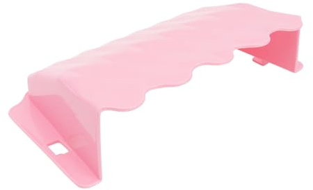 ibasenice Râtelier Externe pour Foin de Petit Animal Plastique Distributeur de Nourriture pour et Cobayes Facile à Installer Durable et Pratique pour Prévenir Renversements