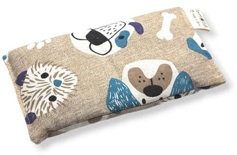 TERMOSAK Natural Thermal Pillow, with Green Soy and Lavender Seeds, 23x14, Microwave/Freezer Heat Pack, Heat/Cold Heat Pad, Very Resistant. (012, 23x14)