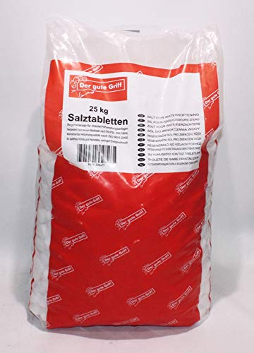 Regeneriersalz f.Enthärtungsanlagen Tabs im 25 kg Sack Der gute Griff