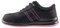 Urg Scarpe antinfortunistiche da lavoro, da donna, con punta in acciaio, taglia 36-41 (214S1), nero/rosa, 38 EU