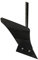 GREENSTAR - Aratro Simple Soc (225 mm x 70 mm) - Accessorio Motocoltivatore - Con Versatore 33 cm - Asta 40 mm x 12 mm - Foro Ø10 mm