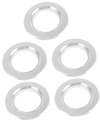 BESPORTBLE 5 Stück Metallring Bissschutz Für Vogelnistkästen 55mm Mit Abgerundeten Kanten Zubehör Für Papageienbrutkästen Vogelhaus Vogelschutz