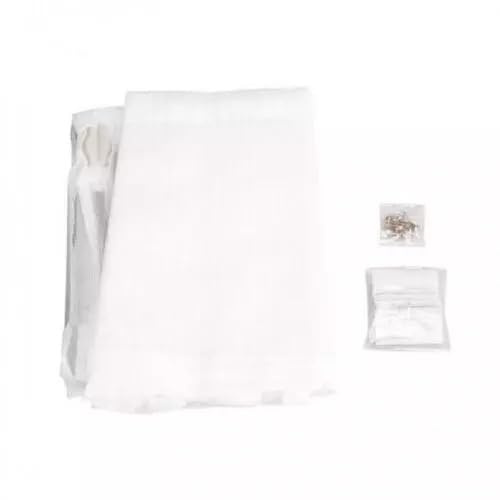Zanzariera Magnetica per Porta con Calamita – Tenda Anti Zanzare Senza Trapano, Chiusura Automatica, Rete Resistente – Vari Colori e Misure per Porte, Finestre, Balconi e Camper (Bianco, 120x240 cm)