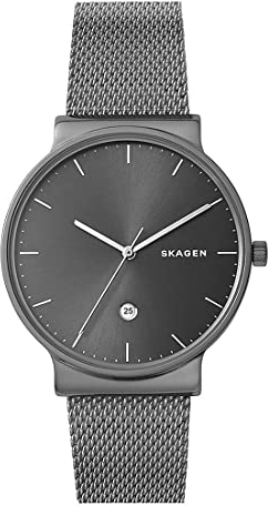 SKAGEN Herren Analog Quarz Uhr mit Edelstahl Armband SKW6432