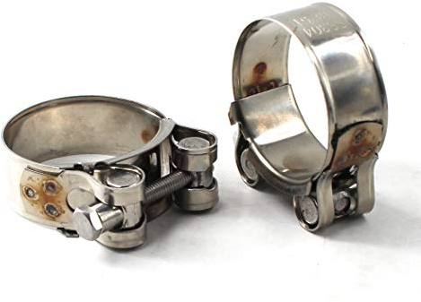 44-47mm Schlauchschellen Edelstahl 304 Rohrschelle (2 Stück)