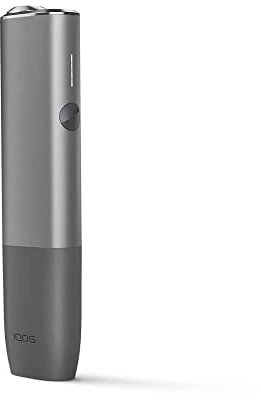 IQOS ILUMA ONE Kit, Pebble Grey- Heat Not Burn Device Alternative to Smoking Heated Tobacco. Device Only -No Heated Tobacco Sticks and No Nicotine included