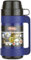Ther-mos Mondial Flask 100 ml OR 500 ml Hot Cold Tea Coffee Drink Travel Vacuum Flask Spill Proof with Handle & Lid Double Walled Insulated (Blue, 500 ml)
