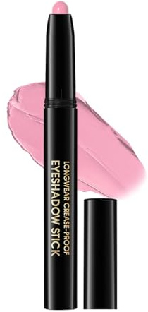 JUKOTA Matita Ombretto Glitter, Stick Ombretto Glitter Impermeabile e a Lunga Durata, Matita Eyeliner Crema Shimmer, Penna Trucco Occhi Metallic Shimmer (#05 Rosa)