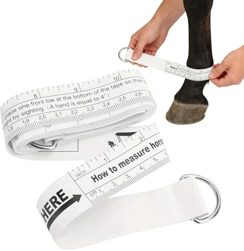 Instrumento de cinta para medir la altura de los – Instrumento de medición de altura y peso ecuestre | Equipo para la medida del cuerpo del caballo – Para excursiones Ranch Establo
