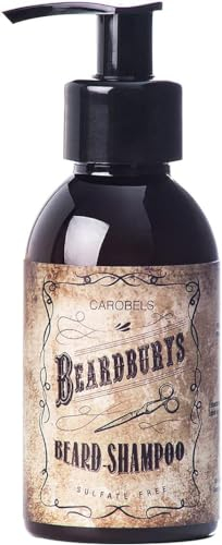 Beardburys Shampoo per barba e baffi, Detergente delicato, Idrata e ammorbidisce, Senza parabeni, Ideale per l'uso quotidiano, Adatto a tutti i tipi di barba 150 ml