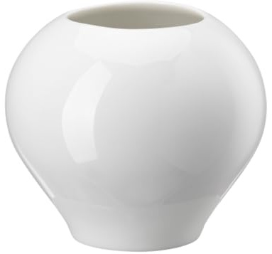 Hutschenreuther Flower Minis Weiss Vase kugelförmig