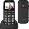 gsm Teléfono Móvil para Personas Mayores, Teléfono Móvil con Teclas Grandes, SOS Botón, Doble SIM, Llamada Rápida, Sonido Fuerte de Radio, Base de Carga, Fácil de Usar para Ancianos, Negro