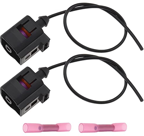 The Lord of the Tools 2 Stück 1 Pin Öldrucksensor Steckverbinder mit Kabel 1J0973701 Kompatibel mit A3 A4 A5 A6 Kompatibel mit Golf Kompatibel mit Jetta