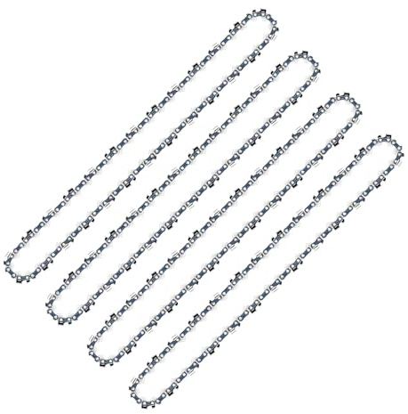 4 Stück Sägekette 35cm (14) 3/8LP 1.1mm (0.043) 50TG Profi Kette passend für diverse Kettensäge Motorsäge, Kompatibel mit Oregon, Bosch, Dolmar, Homelite, Echo, Makita usw.