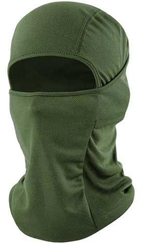 fuinloth Pasamontañas Balaclava Moto Esquí Bici Verano Unisex | Transpirable, cortaviento, secado, ajustable, casco, UV, moto, esquí, bici, senderismo