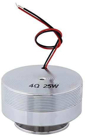 Walfront 50mm / 2 pollici Tutta Frequenza Classica Risonanza Bassi Potenti per Altoparlante DIY Appassionati di Elettronica(4Ω 25w)
